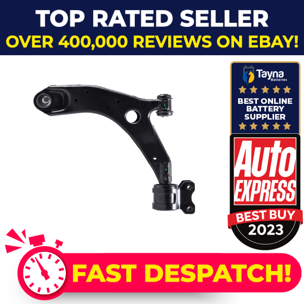 Wishbone / Suspension Arm fits MAZDA 5 CR19, CW 1.8 Front Lower, Left 2005 on