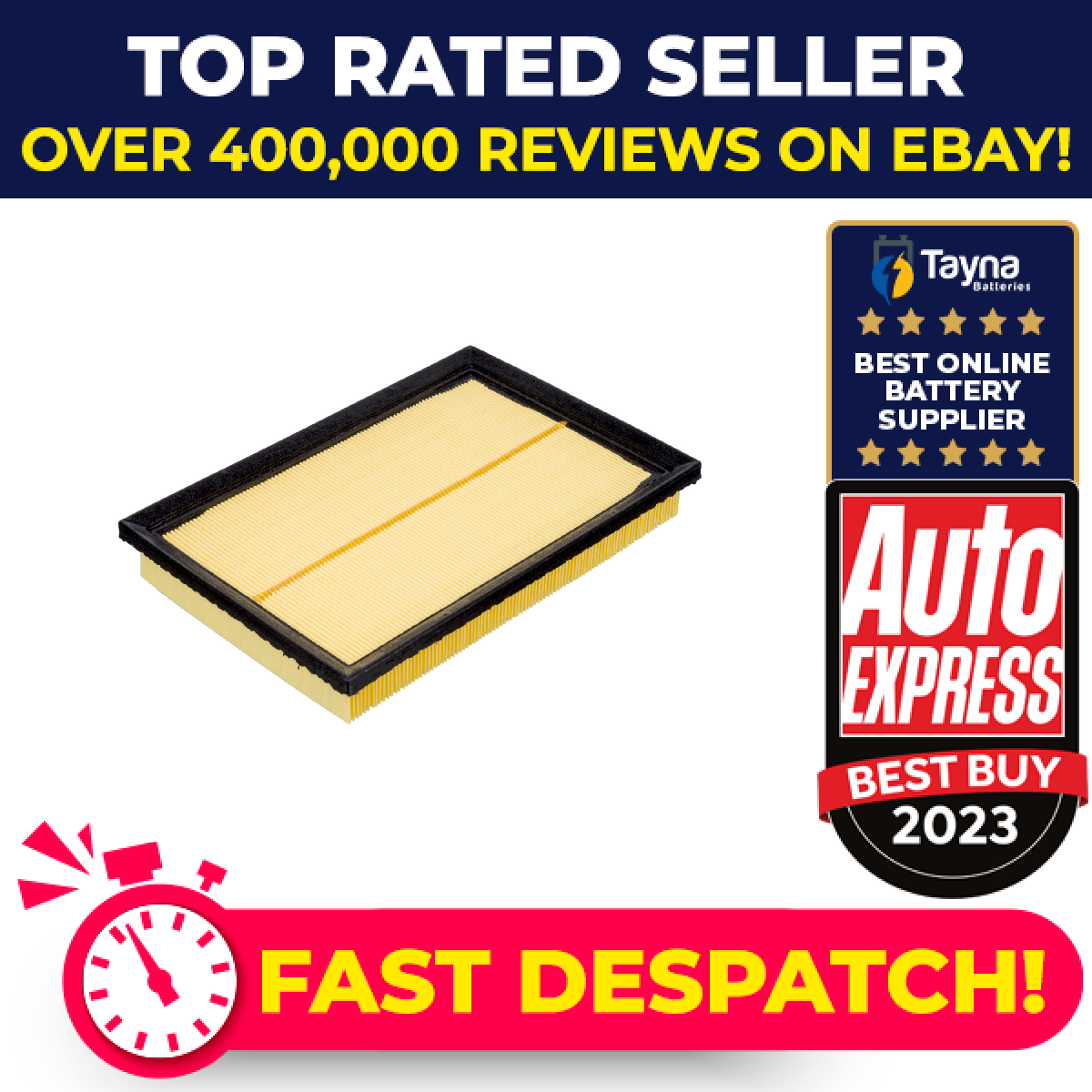Air Filter fits LEXUS LS600h 5.0 2007 on 2UR-FSE Blue Print 178010V040 Quality