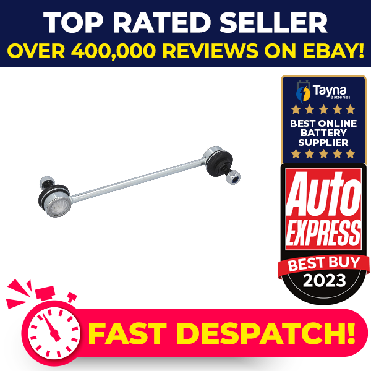 Anti Roll Bar Link fits CHEVROLET LACETTI J200 2.0D Rear Left or Right 2007 on