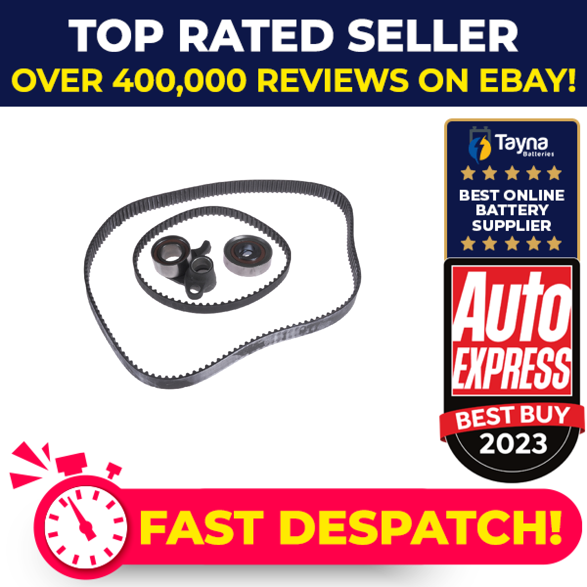 Timing Belt Kit ADH27304 Blue Print Set 13404P13003 13404P13003S1 13405PAAA03