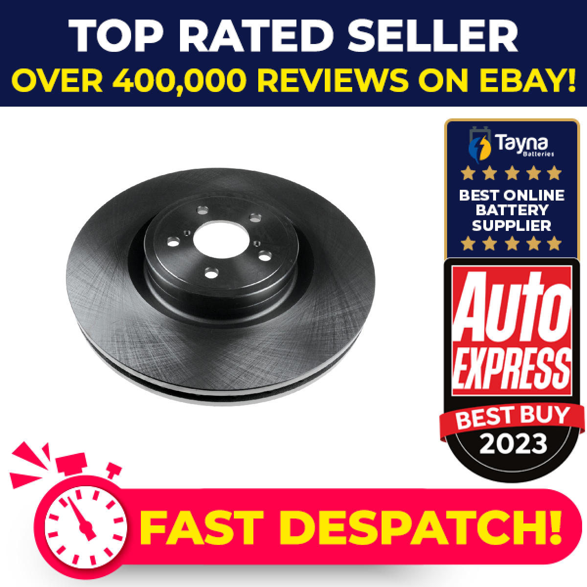 2x Brake Discs Pair Vented fits SUBARU IMPREZA GD, GDB 2.0 Front 01 to 04 EJ207