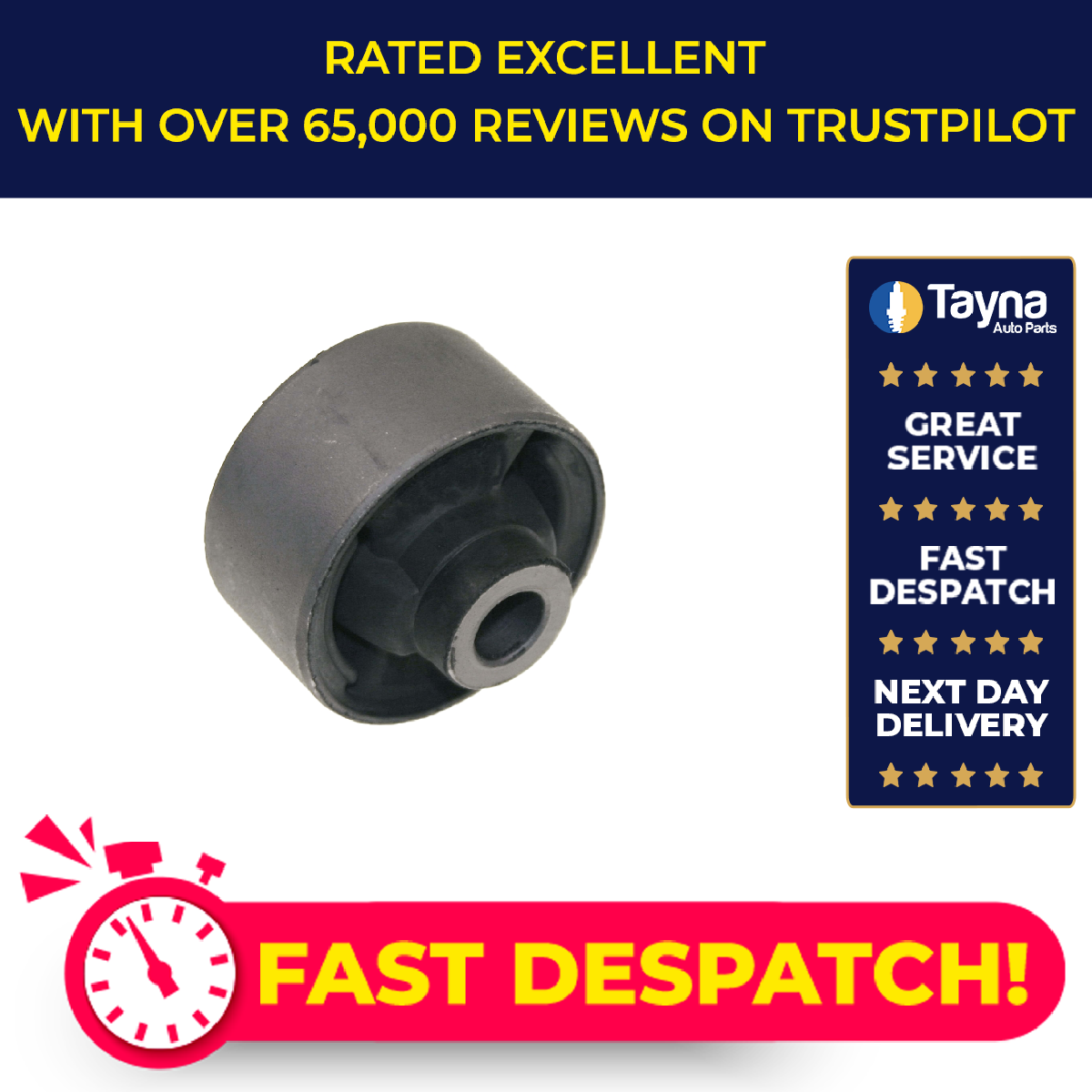 Blue Print Wishbone / Control / Trailing Arm Bush Front Left or Right ADH28074 [PM112305]