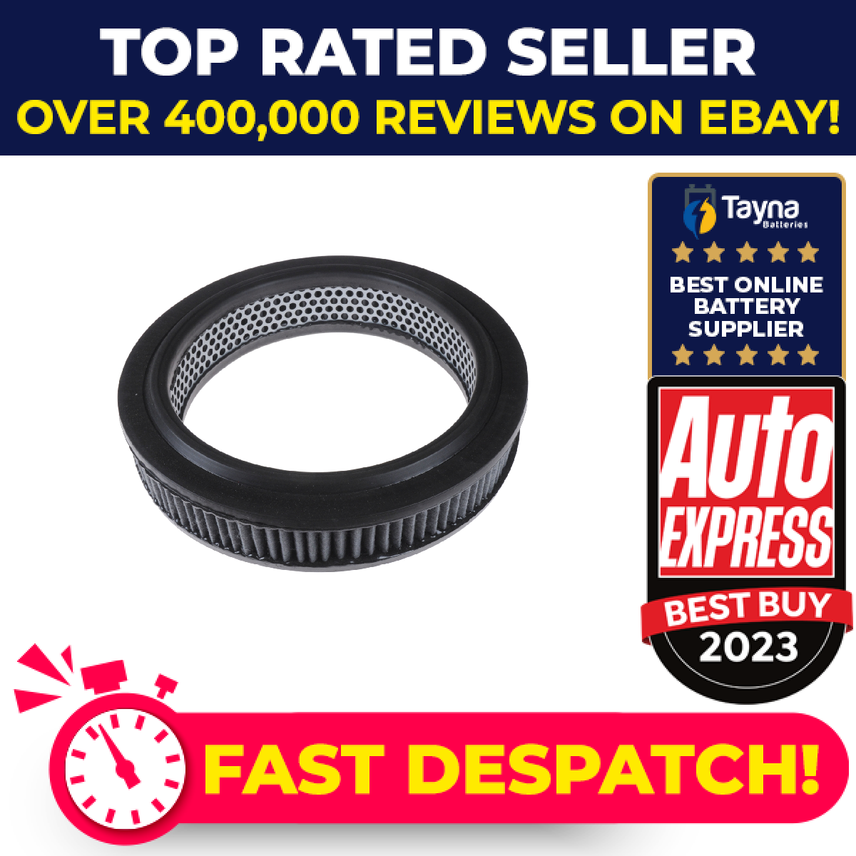 Air Filter fits MITSUBISHI LANCER Mk3, Mk4 1.5 83 to 92 Blue Print MD320277 New