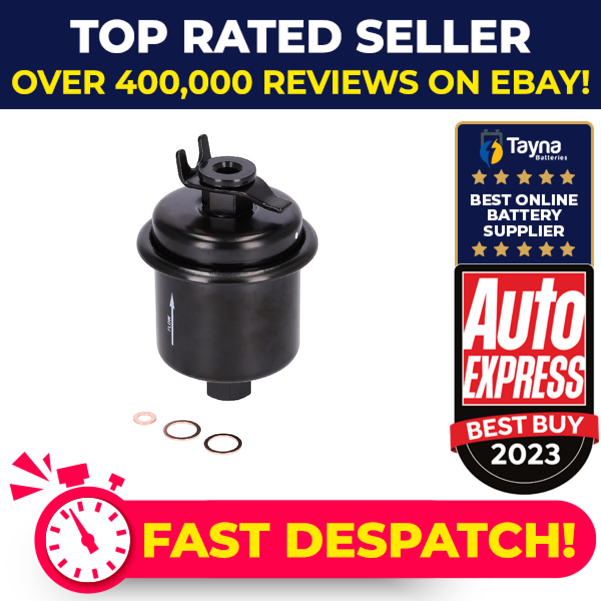 Fuel Filter fits ROVER 620 RH 2.0 93 to 99 Blue Print GFE7070 WJN101050 Quality