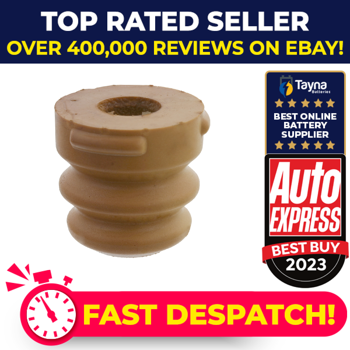 Bump Stop fits SKODA OCTAVIA Mk2, Mk3, Mk4 Front 2004 on Suspension 1K0412303E