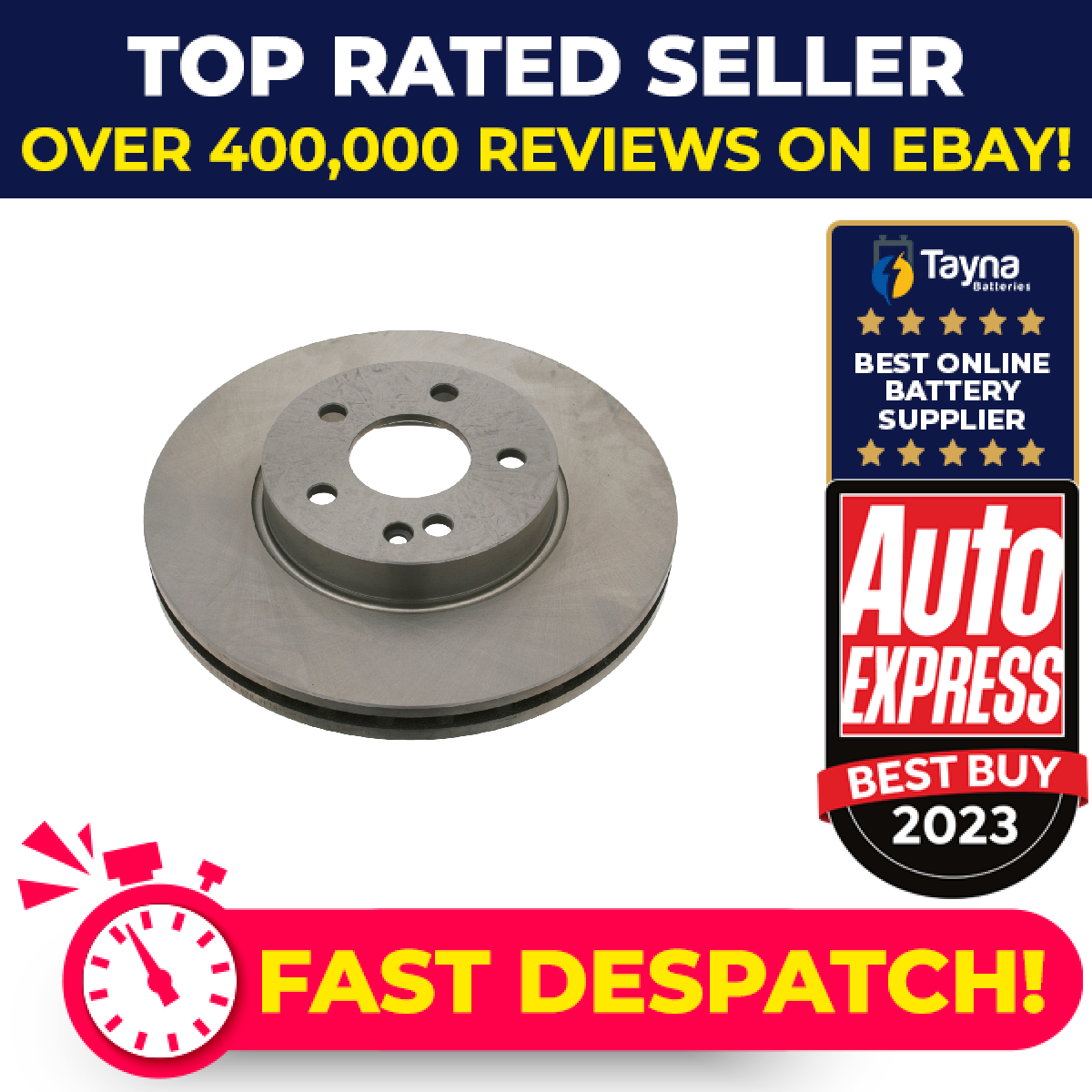 2x Brake Discs Pair Vented Front 300mm 24076 Febi Set A4474210512 A447421051207