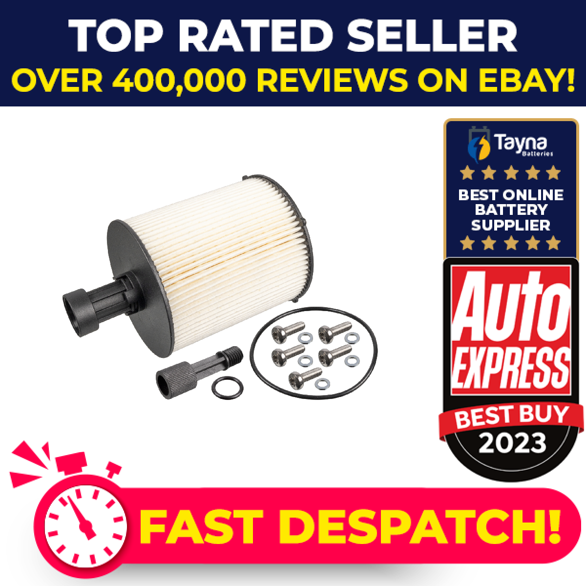 Fuel Filter fits VAUXHALL MOVANO B 2.3D 2010 on Blue Print 095514383 095528460