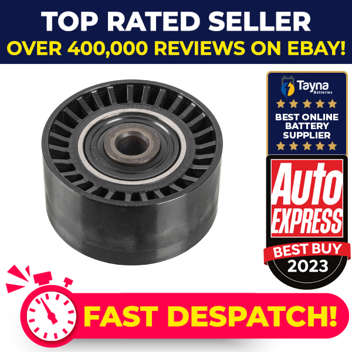 Timing Belt Guide Pulley fits MAZDA Y65012730 Y65012730A Febi Quality Guaranteed