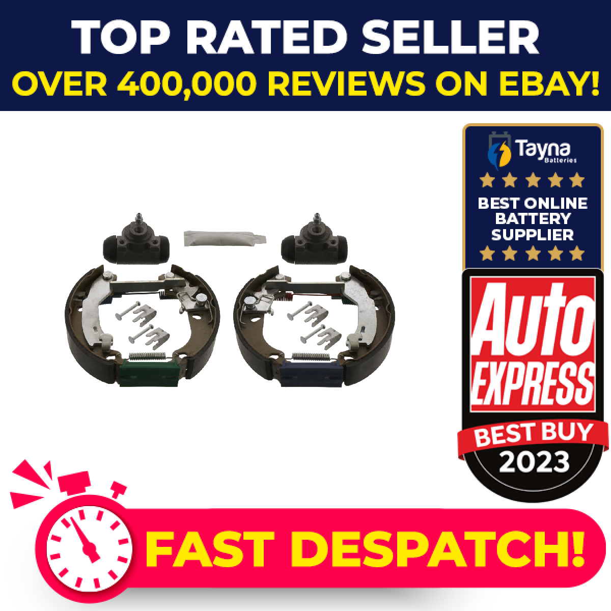 Febi Brake Shoes Set 38748 [PM962977]