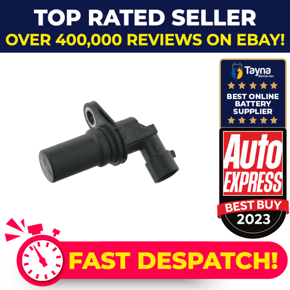 RPM / Crankshaft Sensor fits VAUXHALL COMBO C, D 1.3D 2004 on Y13DT Blue Print