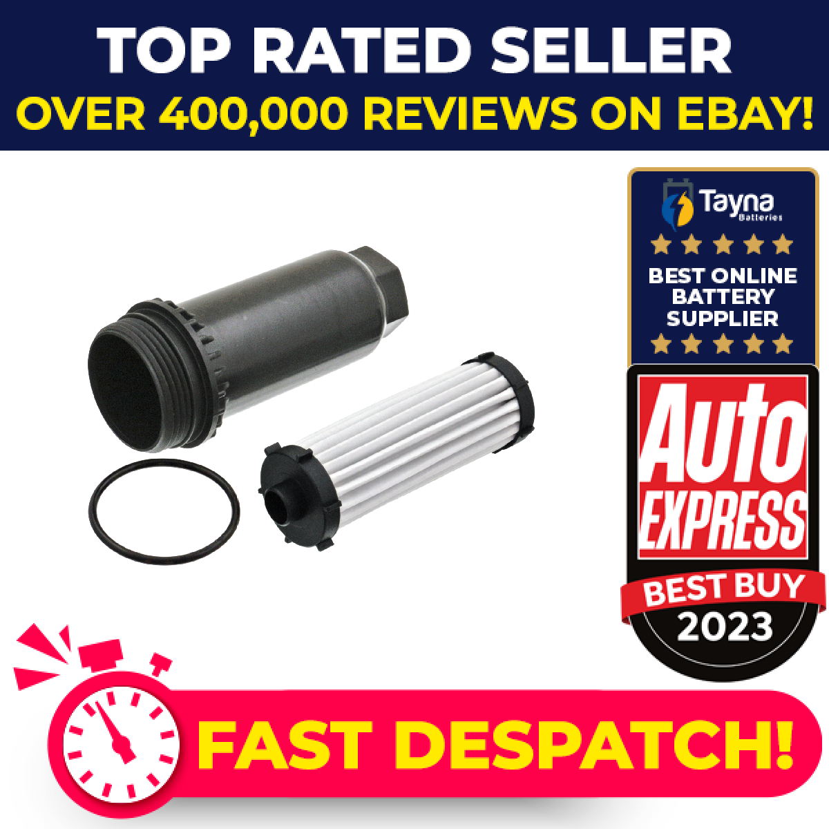 Automatic GearBox Oil Filter fits RENAULT TRAFIC MK3 2.0D 2019 on Transmission