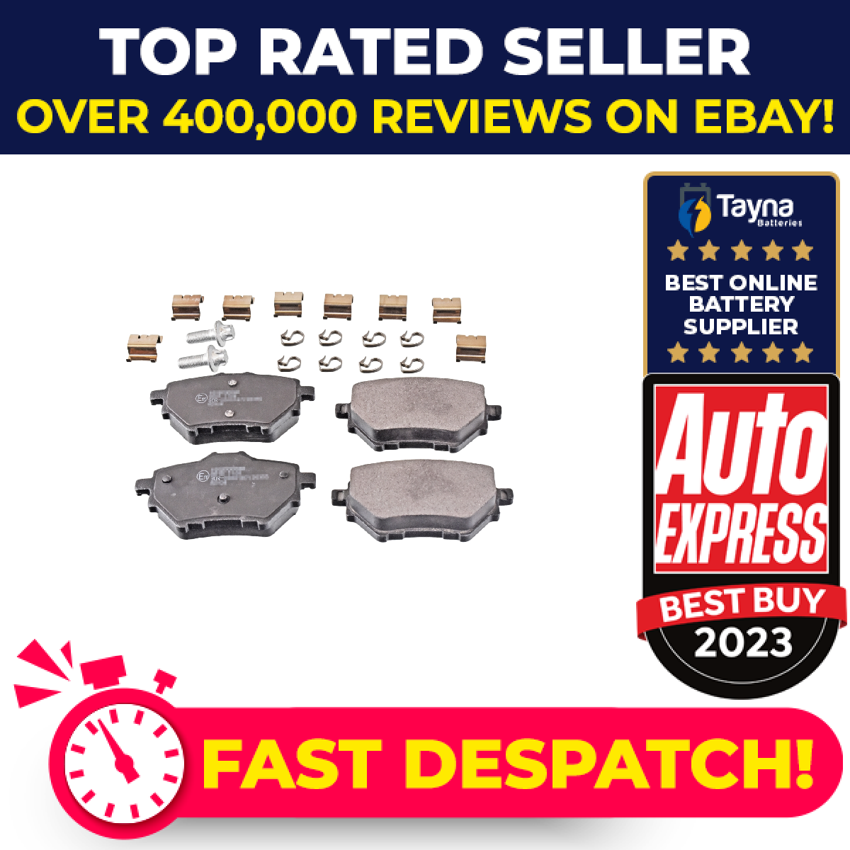 Febi Brake Pads Set Rear 16959 [PM1504666]