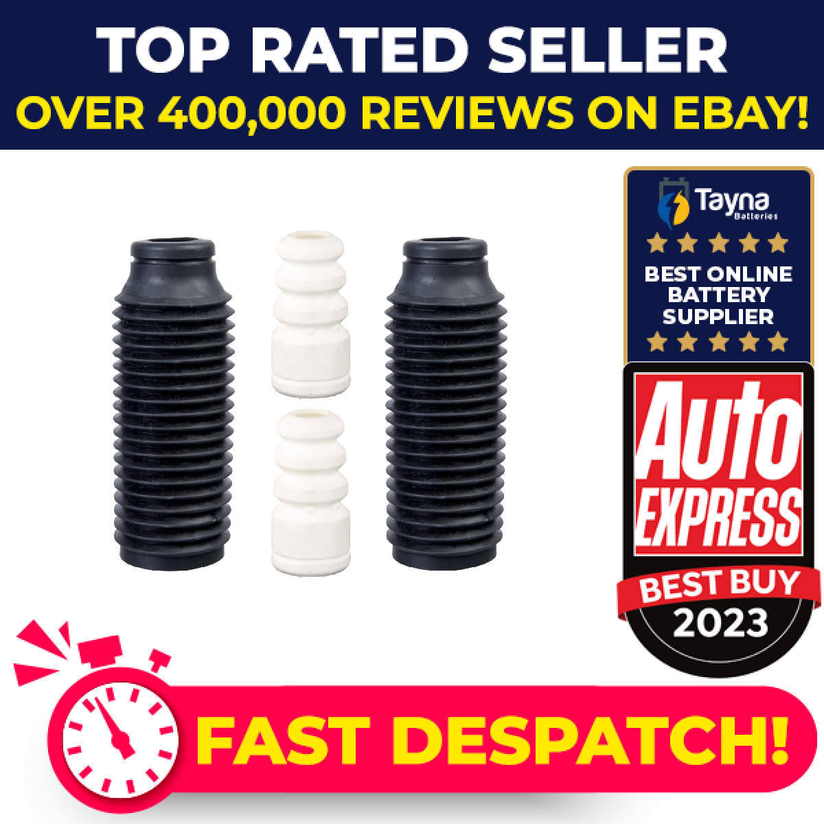 Suspension Buffer fits VAUXHALL ANTARA 2.4 Front 2006 on 4806310 4806310S1 Febi