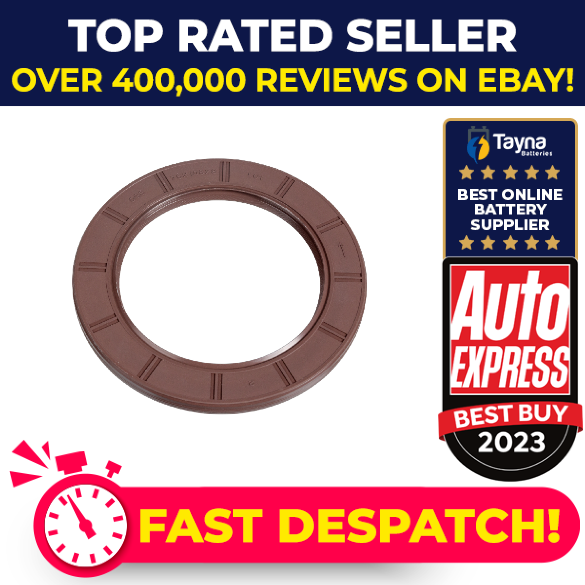 Crankshaft Oil Seal fits KIA VENGA YN Inner 1.4 1.6 2010 on Blue Print Quality