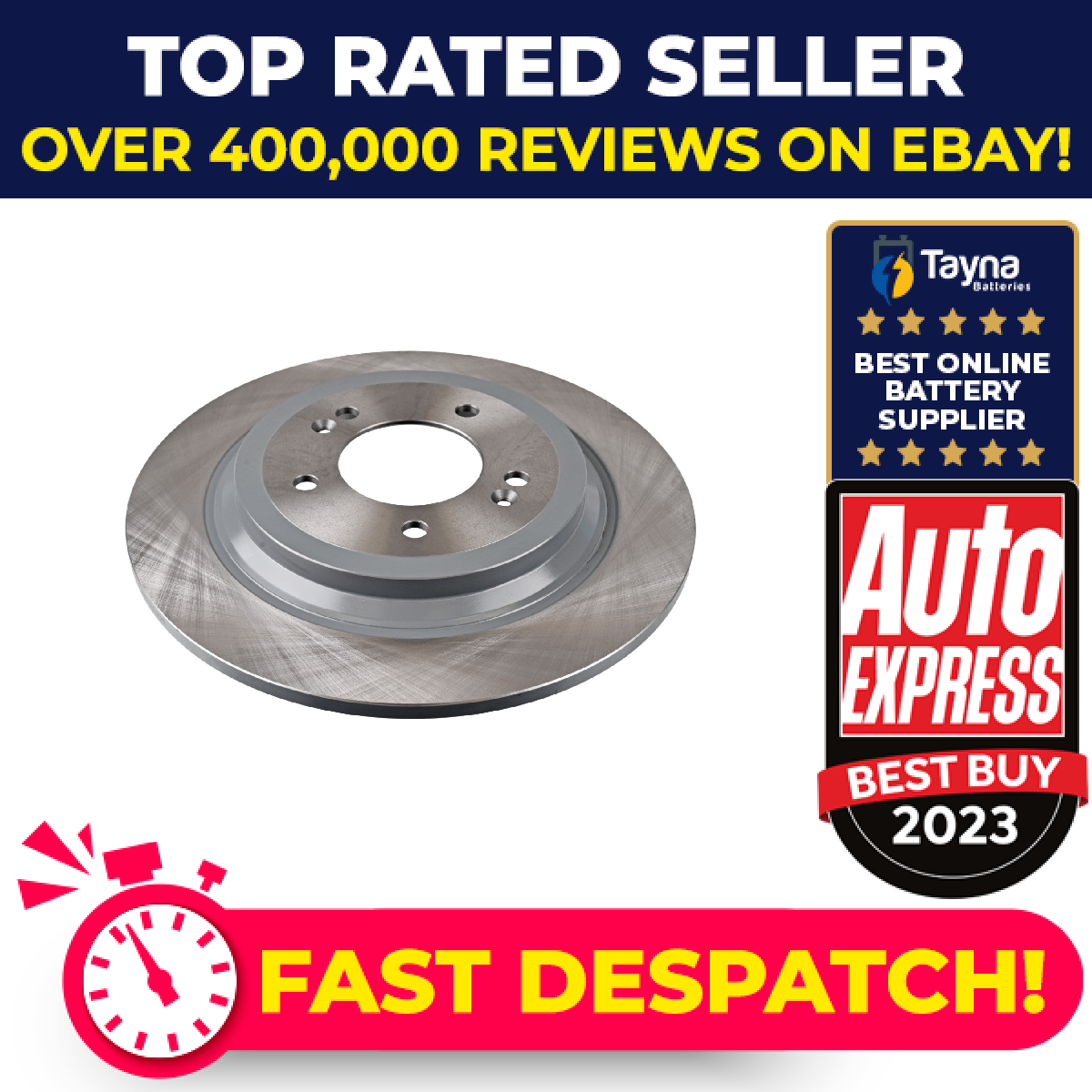 2x Brake Discs Pair Solid fits KIA SPORTAGE QL 2.0 Rear 15 to 22 G4NA 302mm Set
