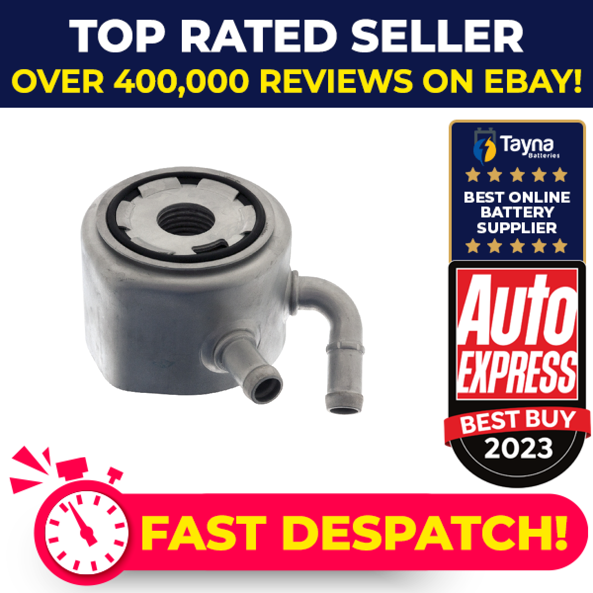 Oil Cooler fits DACIA SANDERO Mk2 1.5D 2008 on 8200068115 Febi Quality New