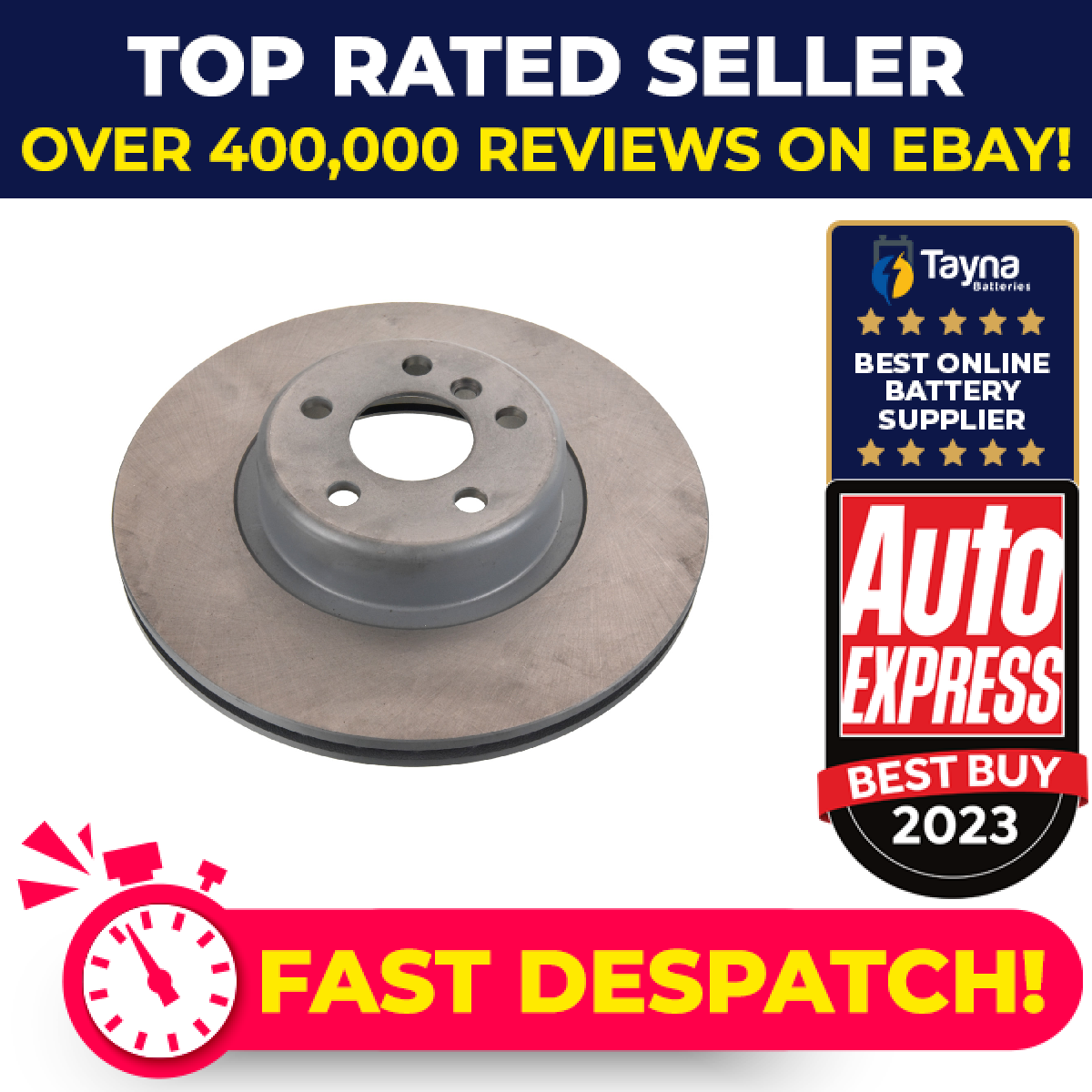 2x Brake Discs Pair Vented fits BMW X4 G02 2.0 Front 2018 on 330mm Set Quality