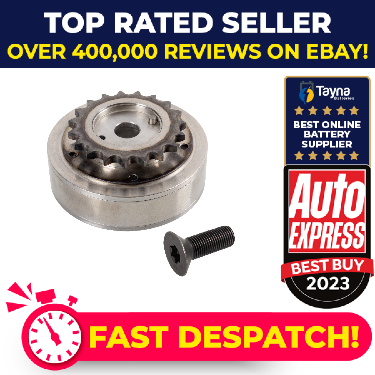 Camshaft Adjuster fits VW GOLF 2.0 04 to 16 06F109088J 06F109088JS1 VOLKSWAGEN