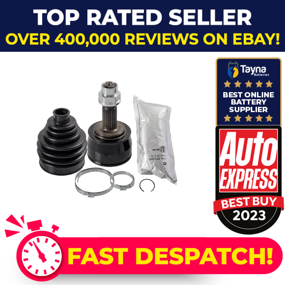 CV Joint fits FIAT PUNTO 188, 199 1.2 Front Outer 1999 on C.V. Driveshaft Febi