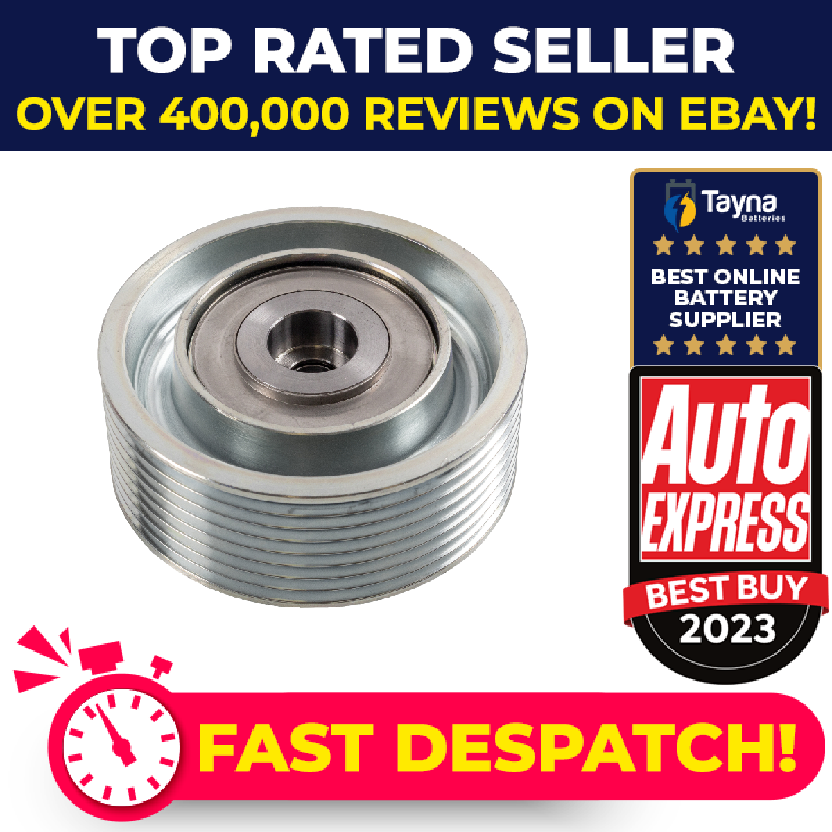 Aux Belt Idler Pulley 174820 Febi Guide Deflection A4712020019 4712020019 New