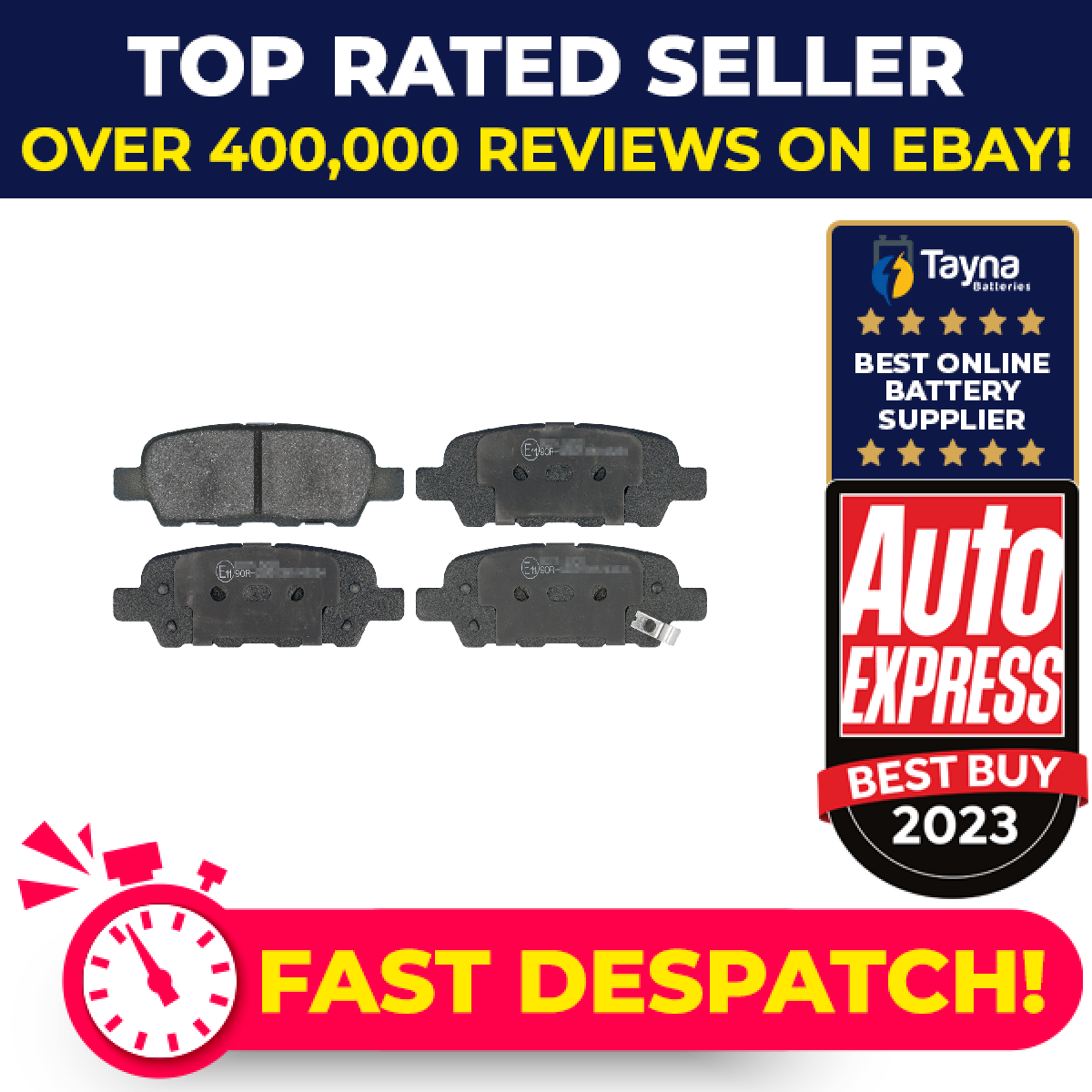Brake Pads Set fits INFINITI G37X 3.7 Rear 2008 on VQ37VHR D4M60EG50C 44060EG085