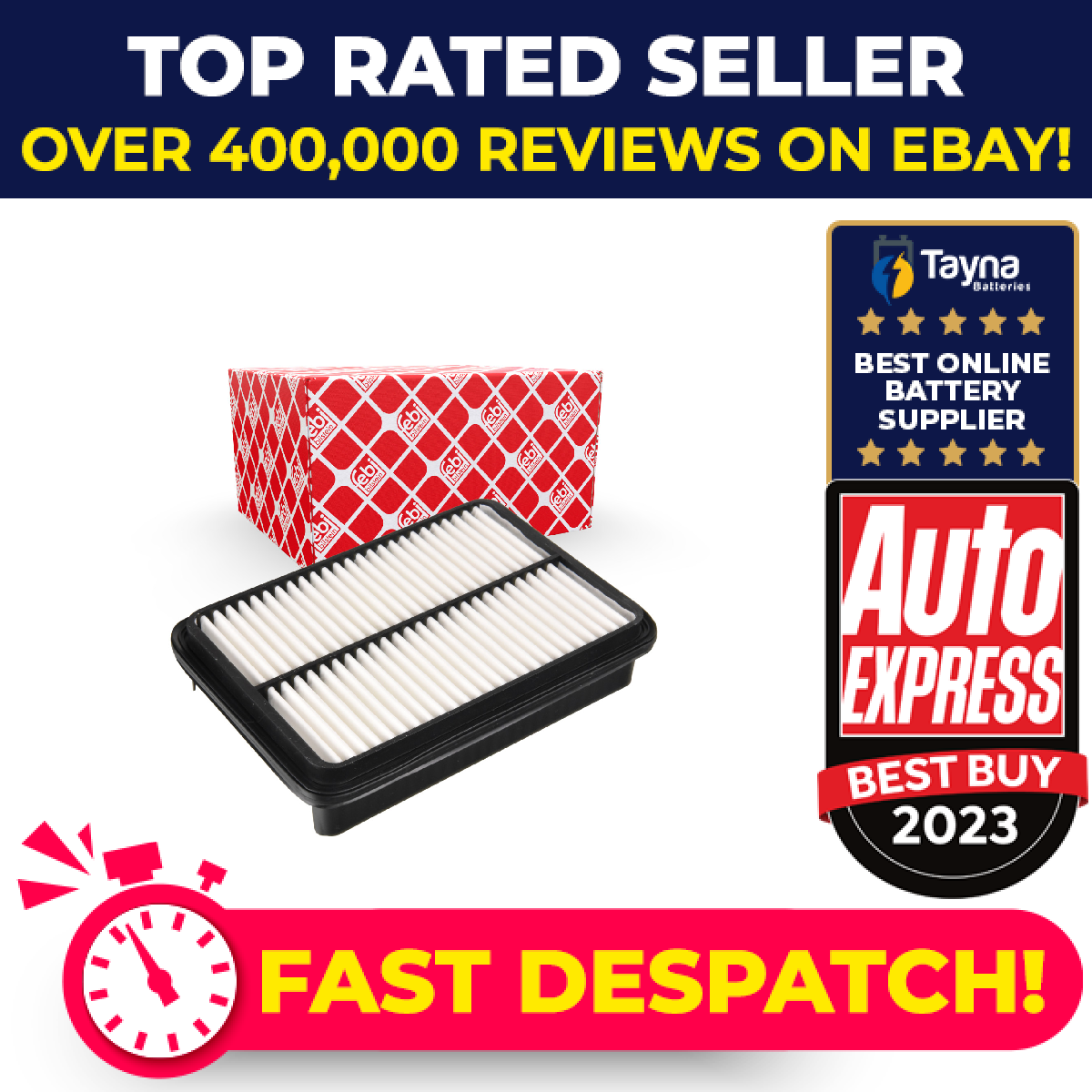 Air Filter fits MITSUBISHI LANCER Mk8 1.8D 2010 on 4N13 1500A286 1500A530 Febi