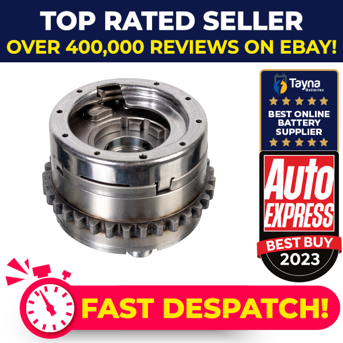 Camshaft Adjuster fits MERCEDES CL63 AMG C216 5.5 10 to 13 M157.980 A2780501747