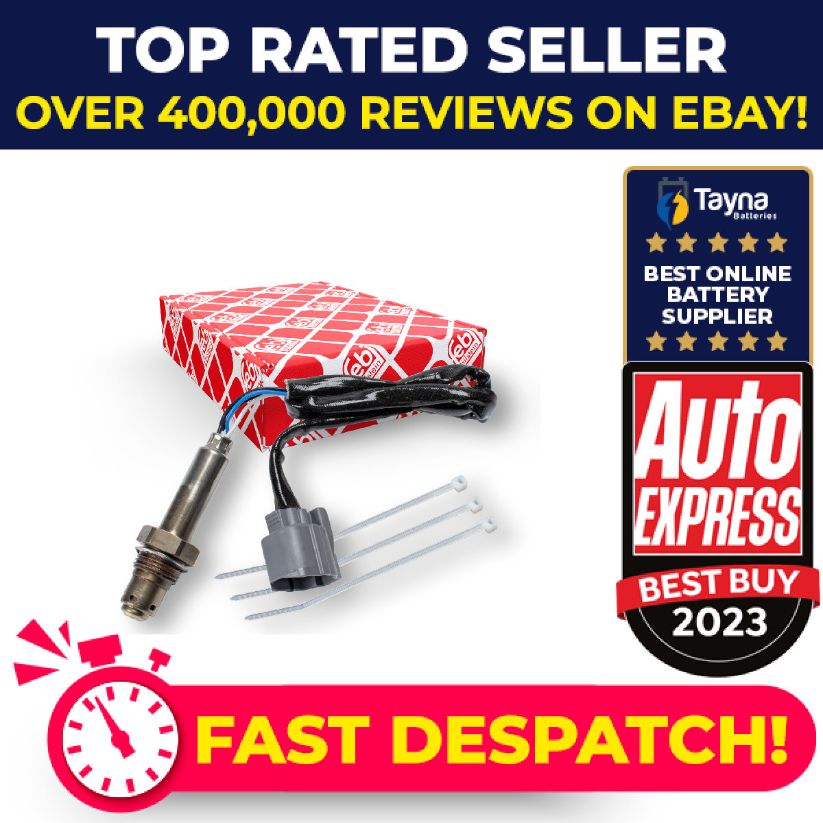 Lambda Sensor fits HONDA FR-V BE1 1.7 Pre Cat 04 to 05 D17A2 Oxygen 36531PLR003