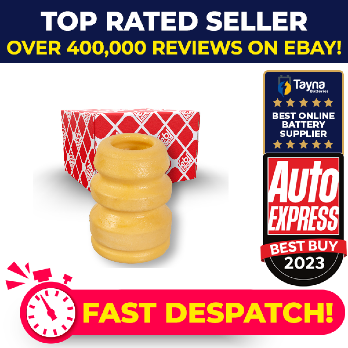 Suspension Buffer fits HYUNDAI i30 GD 1.6D Front 2011 on D4FB 546261H000 Febi
