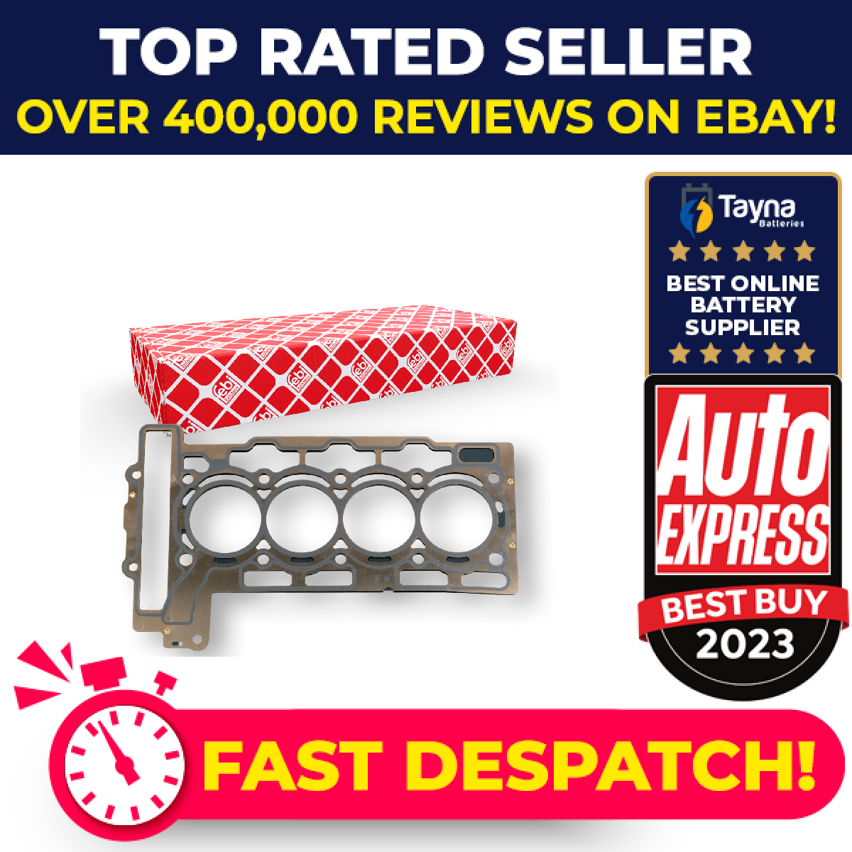 Cylinder Head Gasket fits MINI ONE R56 1.6 10 to 13 N16B16A 11127560272 Febi New
