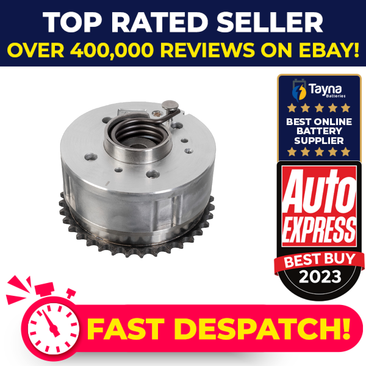 Camshaft Adjuster fits KIA CEED 1.0 Exhaust Side 2018 on G3LC Blue Print Quality