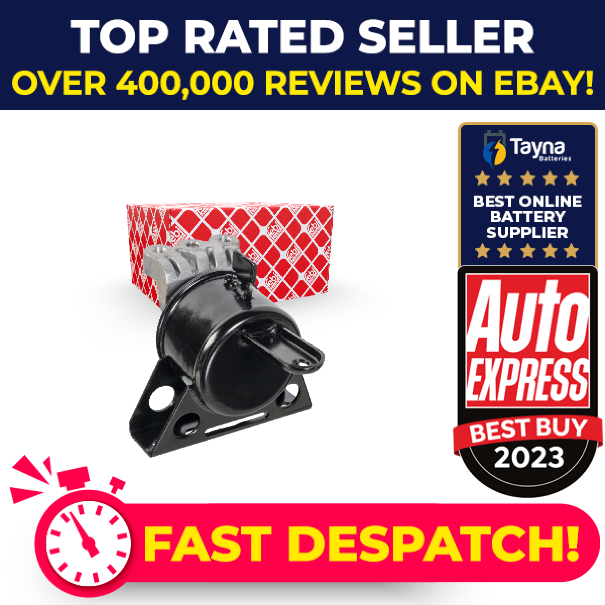 Engine Mount fits CHEVROLET SPARK M300 1.2 Right 2010 on Mounting 96686002 Febi