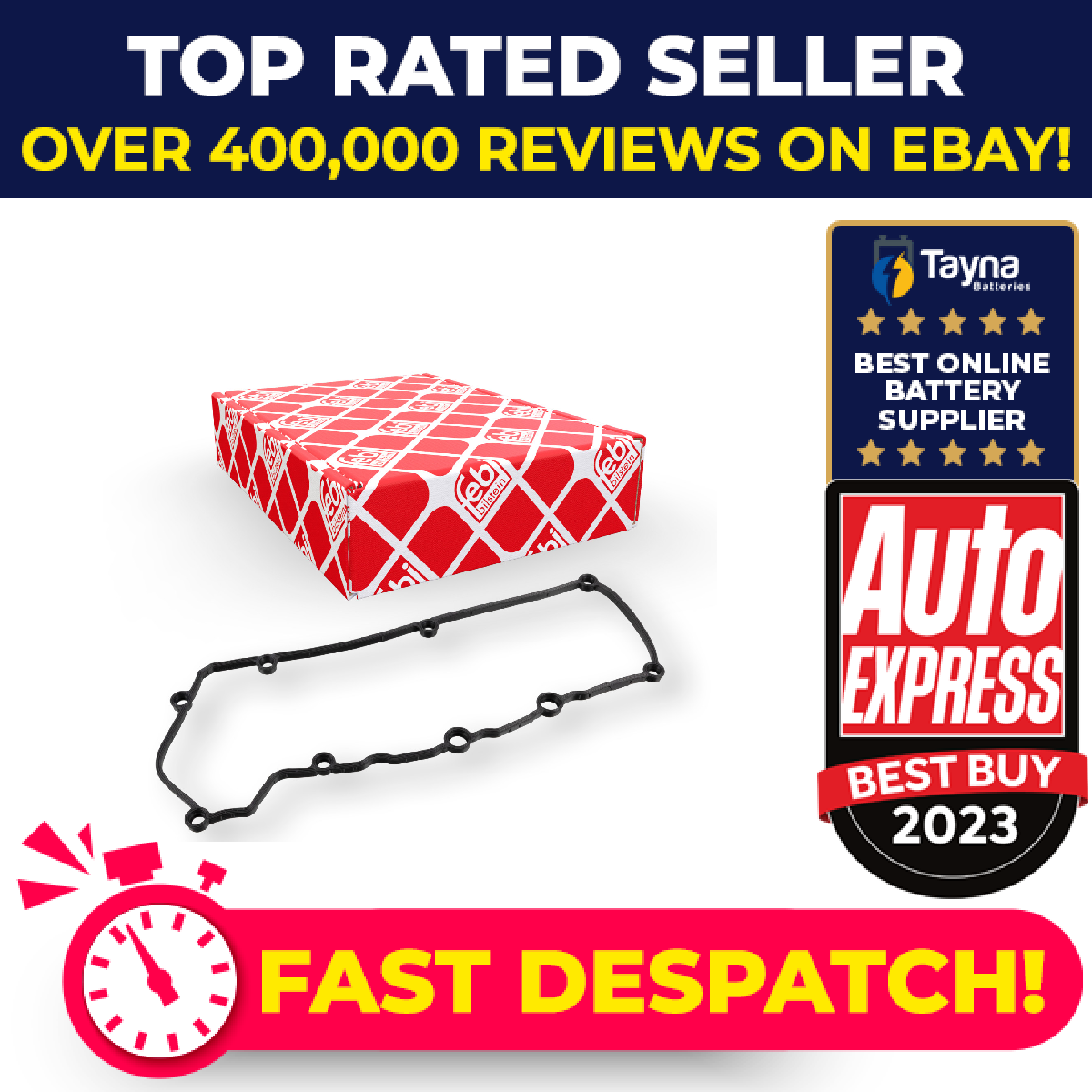 Rocker Cover Gasket fits AUDI A4 Allroad B8 3.0D Right 12 to 16 059103484 Febi