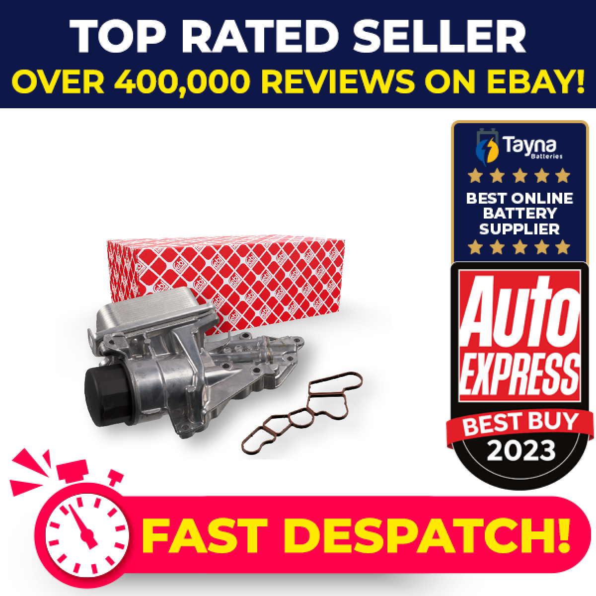 Oil Filter Housing fits MERCEDES ML500 W164 5.5 07 to 11 M273.963 A2721800410
