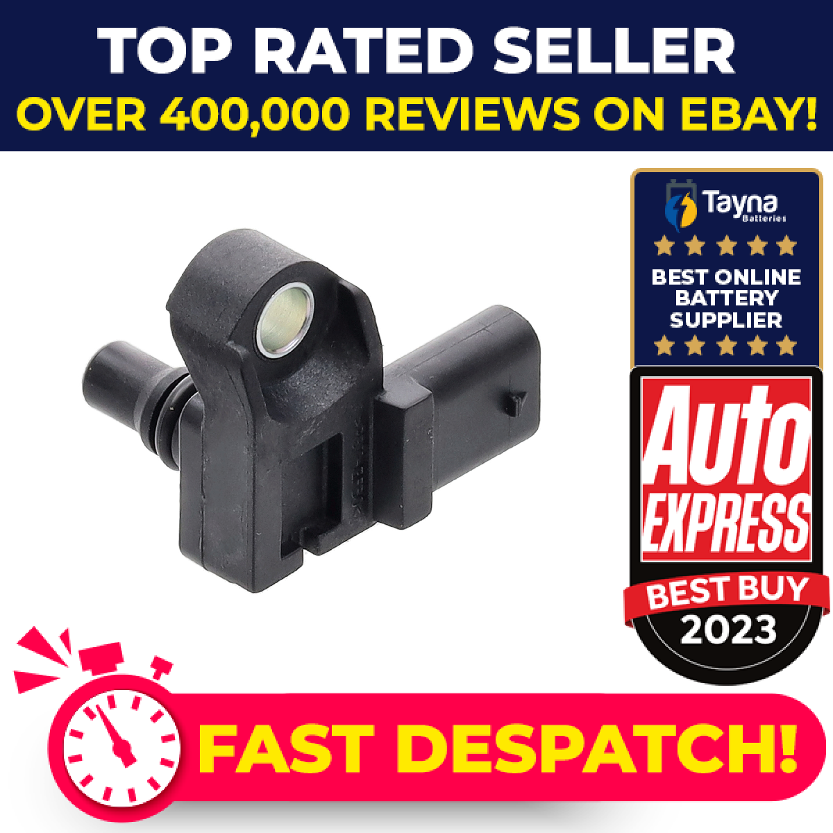 MAP Sensor fits BMW X5 E70, F15 2.0D 3.0D 08 to 18 N57D30A Manifold Pressure New