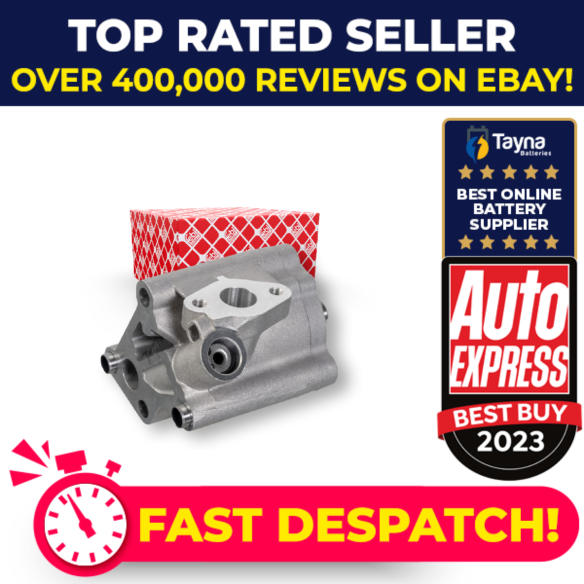 Oil Pump 180159 Febi LF0214100A Genuine Top Quality Guaranteed New