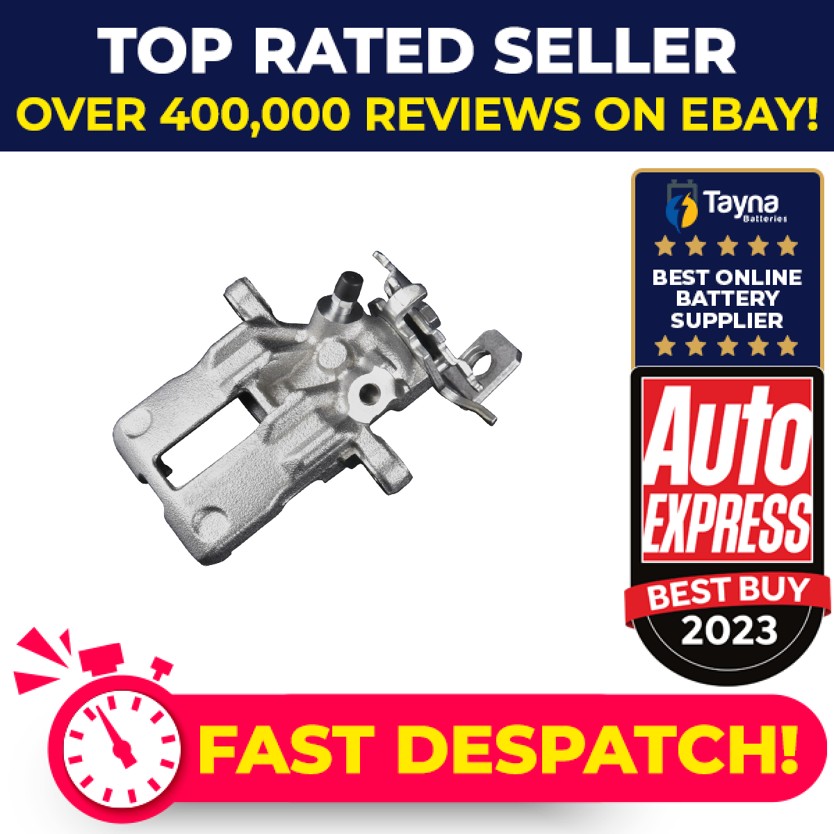 Brake Caliper fits NISSAN PRIMERA P11 2.0 Rear Left 2001 SR20DE Blue Print New