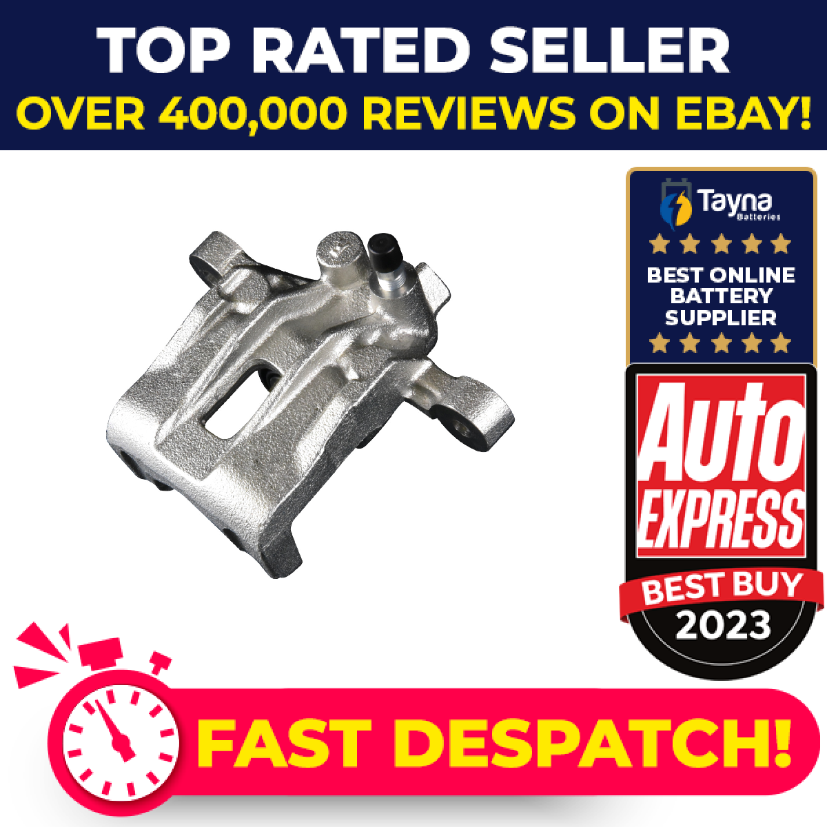 Brake Caliper fits HYUNDAI i30 FD 2.0D Rear Right 07 to 12 D4EA 582301H300 Febi