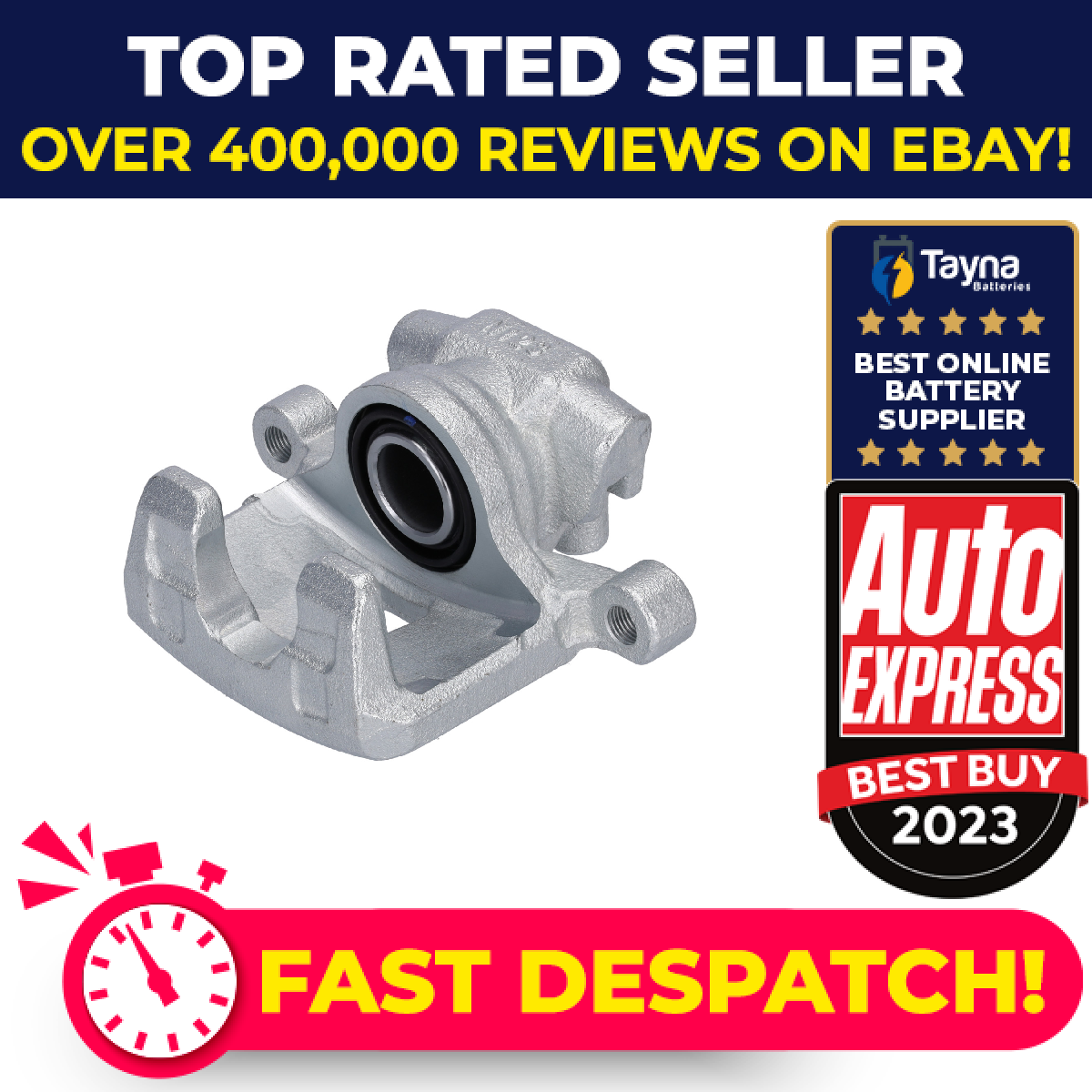 Brake Caliper fits CITROEN C-CROSSER VU4HNH 2.2D Rear Right 2007 on Blue Print