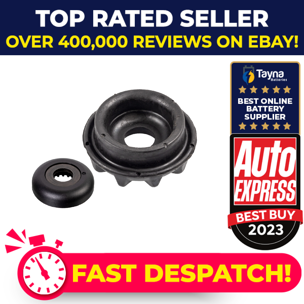 Top Strut Mounting fits SMART FORTWO Front 2009 on EV A4503220028 A4503220028S1