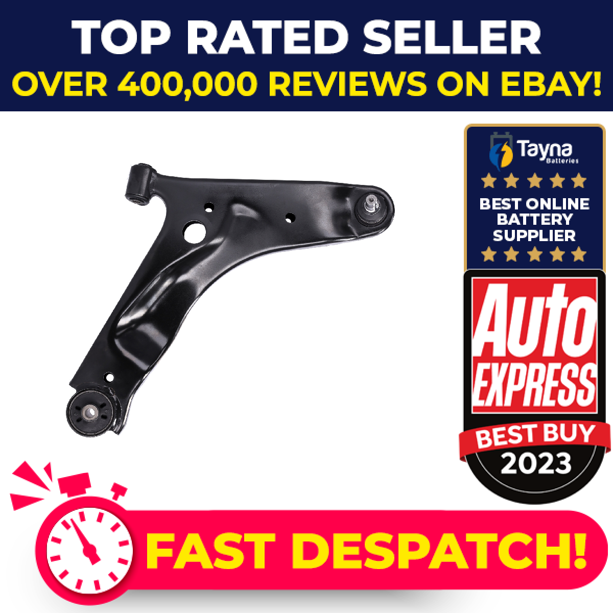 Wishbone / Suspension Arm fits HYUNDAI i10 PA 1.2 Front Right 08 to 13 G4LA New