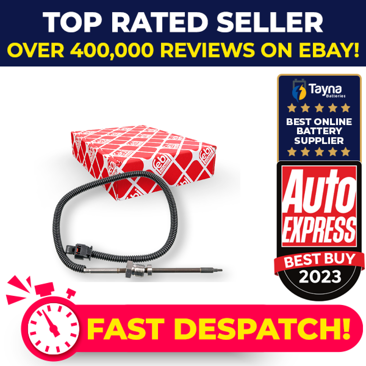 Exhaust Temperature Sensor fits MERCEDES ML350 W164 3.0D 09 to 11 A0009054108