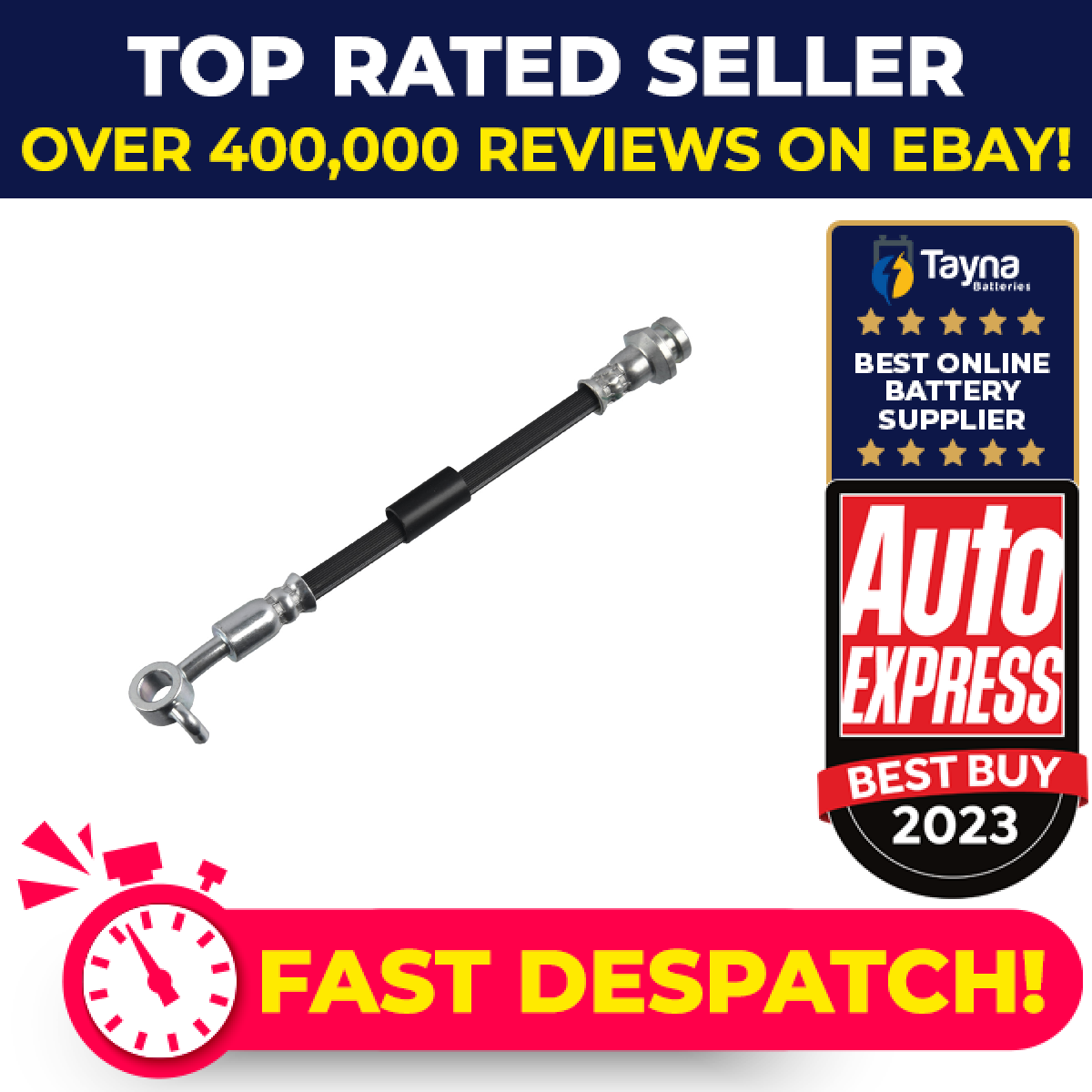 Brake Hose fits NISSAN QASHQAI J11 1.5D Rear Outer, Right 2013 on Hydraulic Febi