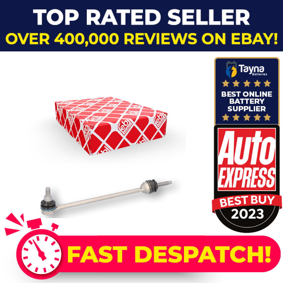 Anti Roll Bar Link fits MERCEDES EQE300 V295 Front Left Outer 2022 on 780.600