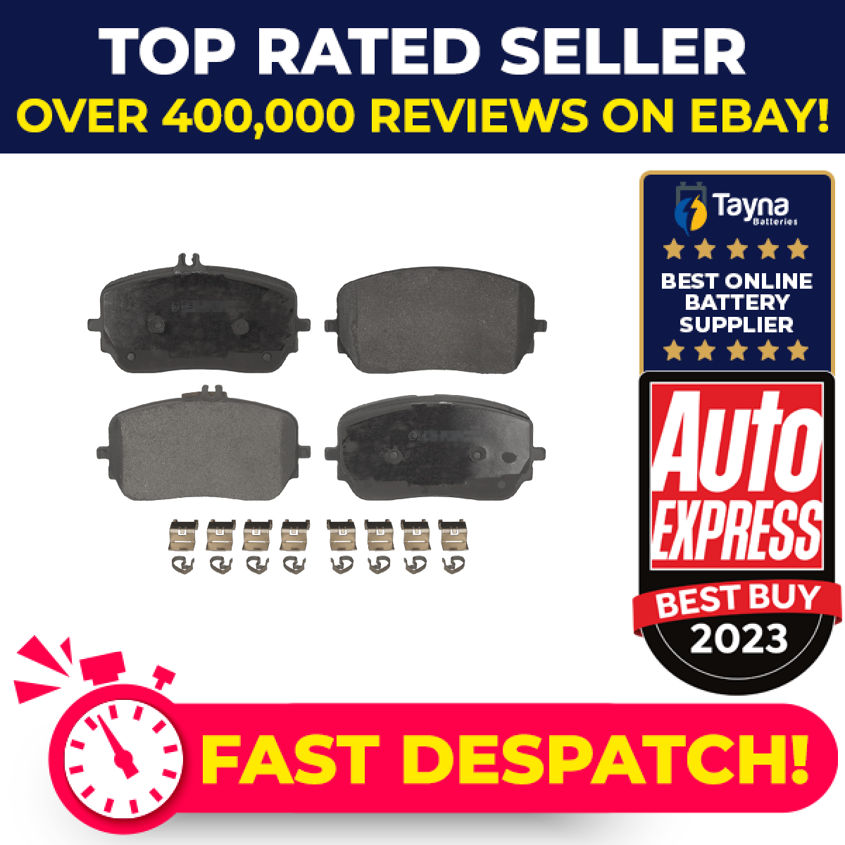 Brake Pads Set fits MERCEDES GLS450 X167 3.0 Front 2019 on M256.930 A0004201606