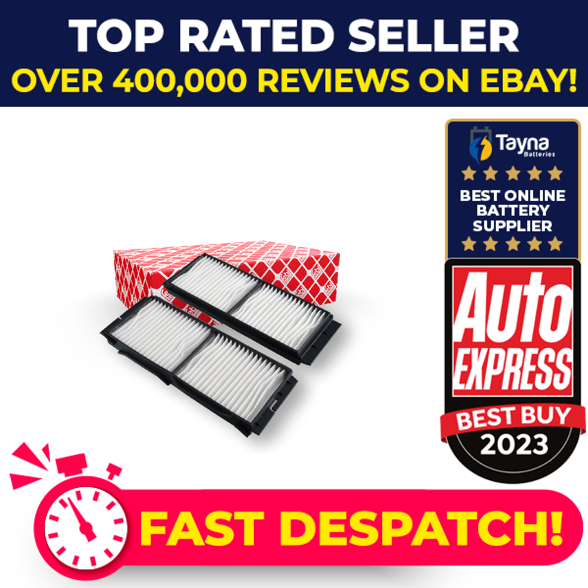 Pollen / Cabin Filter fits MAZDA 3 BL 1.6 08 to 14 BBP261J6X BBP261J6X9A Febi