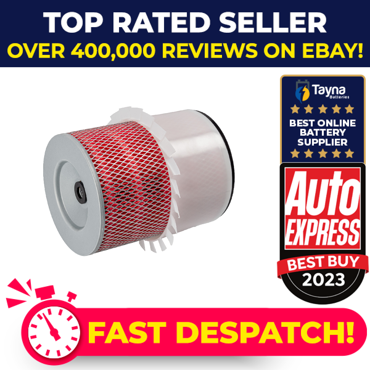 Air Filter fits MITSUBISHI CHALLENGER Mk1 2.8D 98 to 03 4M40-T MD620563 MR239466