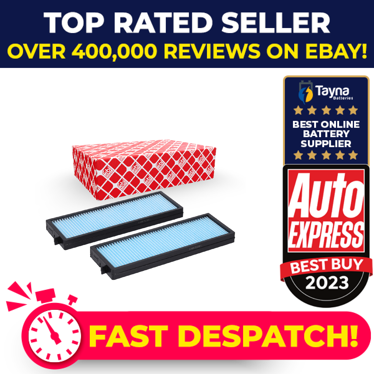 Pollen / Cabin Filter fits HYUNDAI i20 PB 1.6D 09 to 12 D4FB 971334P000 Febi New
