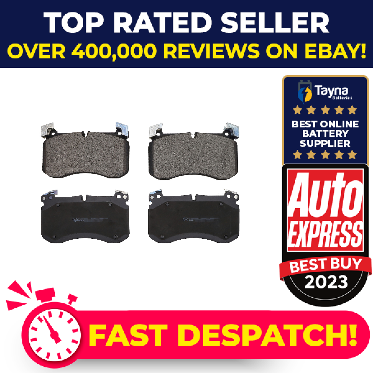 Brake Pads Set fits MERCEDES GLS450 X167 3.0 Front 2019 on M256.930 A0004201906