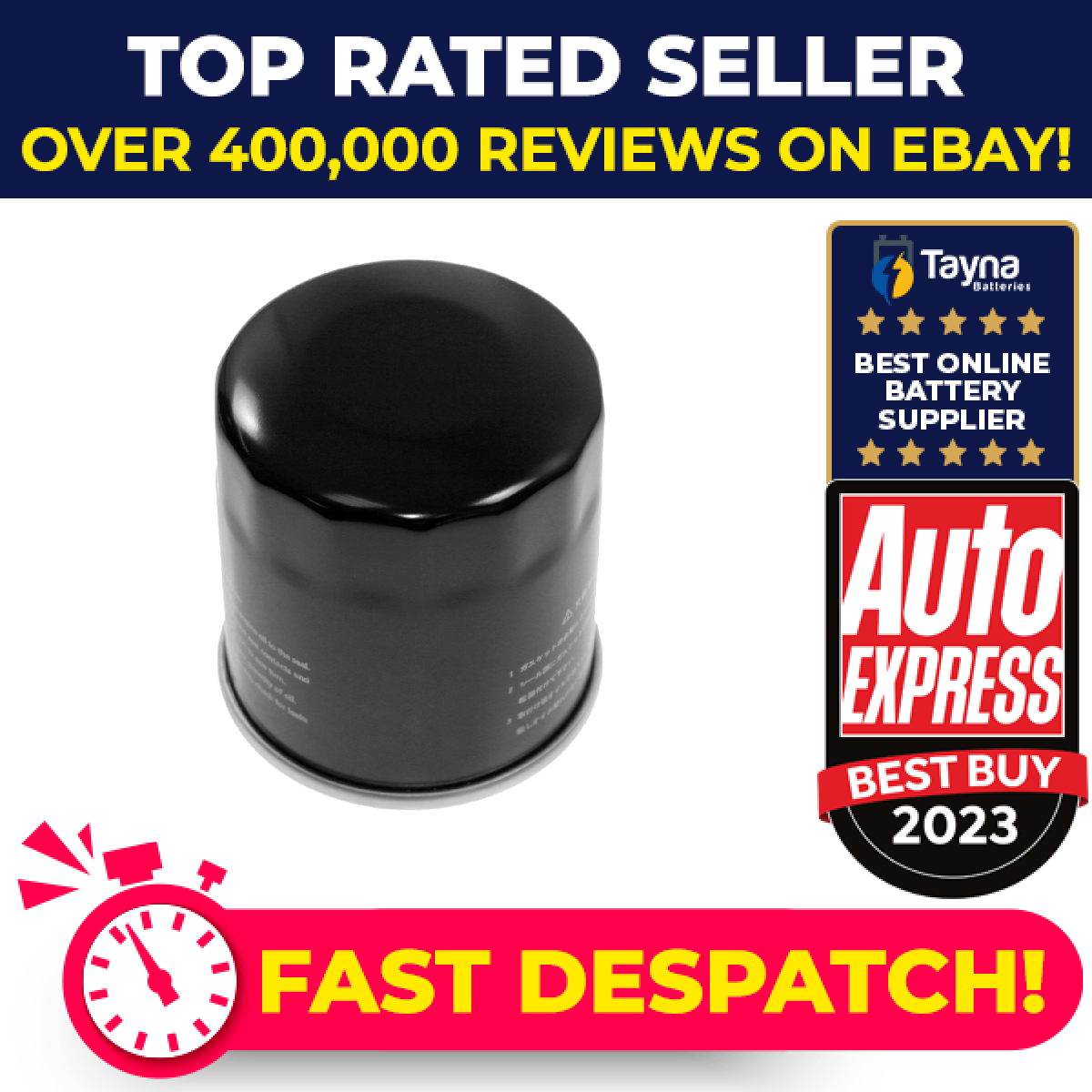 Oil Filter fits HYUNDAI KONA 1.0 2017 on G3LC S2630002500 2630002500 2630002501